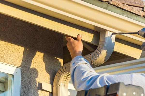 regular cleaning and occasional repairs are necessary for proper gutter installation maintenance